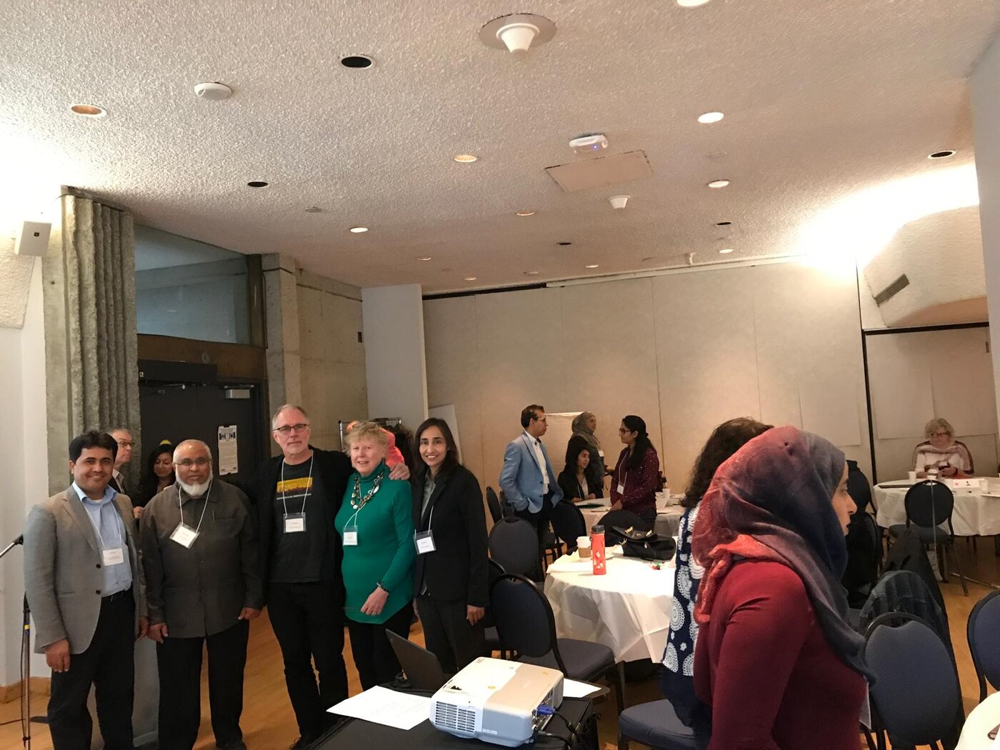 Naila leading a workshop session